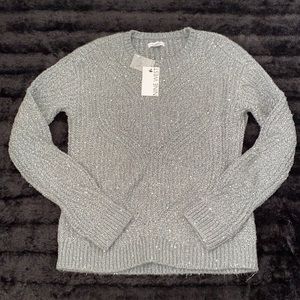 BRAND NEW, NWT, NEVER WORN, Nine West gray sweater